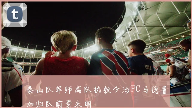泰山队军师离队执教今治FC马德鲁加归队前景未明